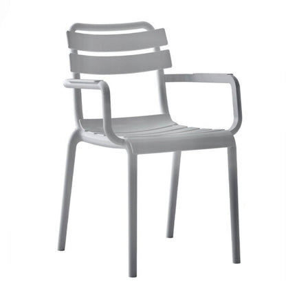 Aster PC-186F Outdoor Arm Rest Plastic Chairs
