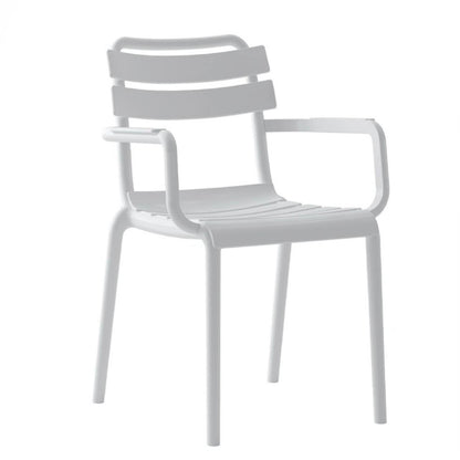 Aster PC-186F Outdoor Arm Rest Plastic Chairs