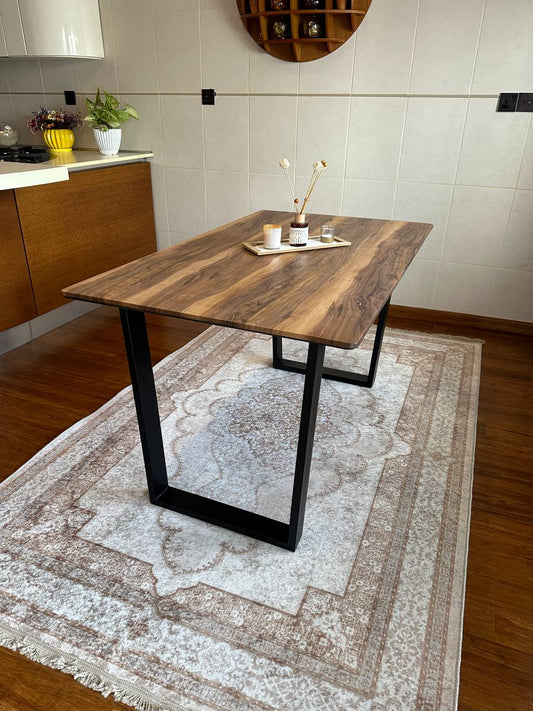 Egan Shesham Wood Dining Table