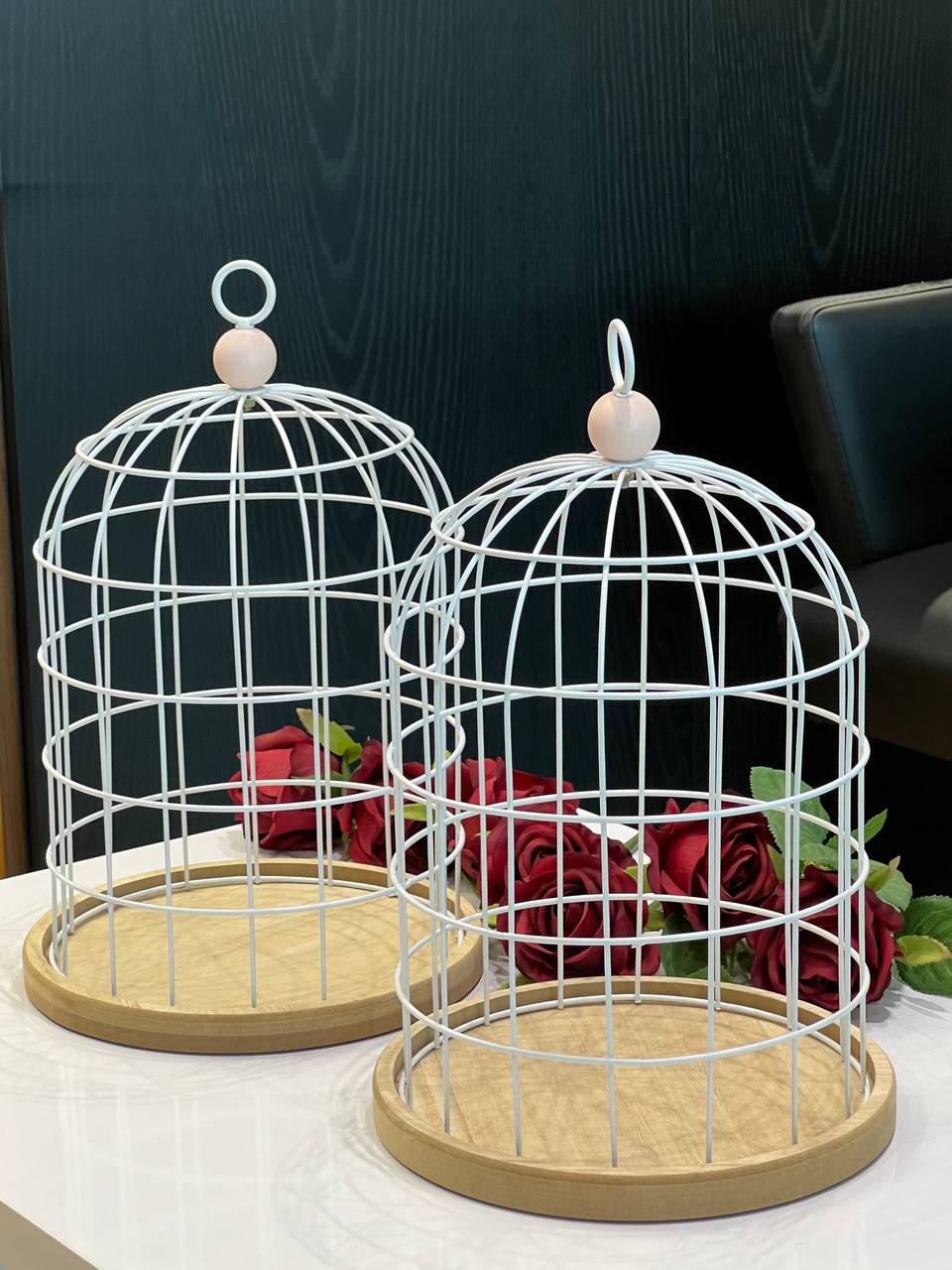 XT102 قەفەزی هەڵواسینی دیکۆراتی/زەوی