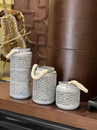 FD195-196-197 Decorative Hanging/Floor Candle Lantern