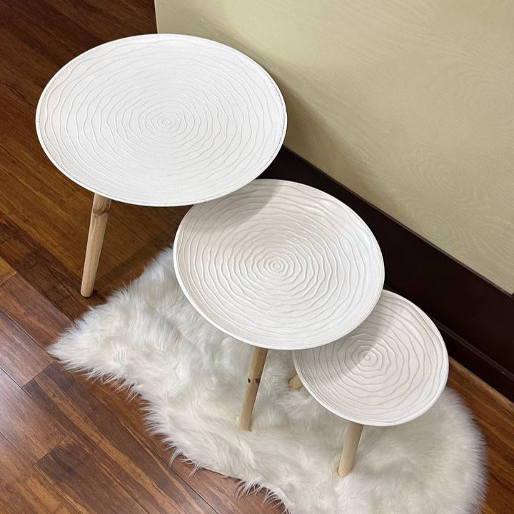 Y507 Retro Coffee Table Plate Shape Set