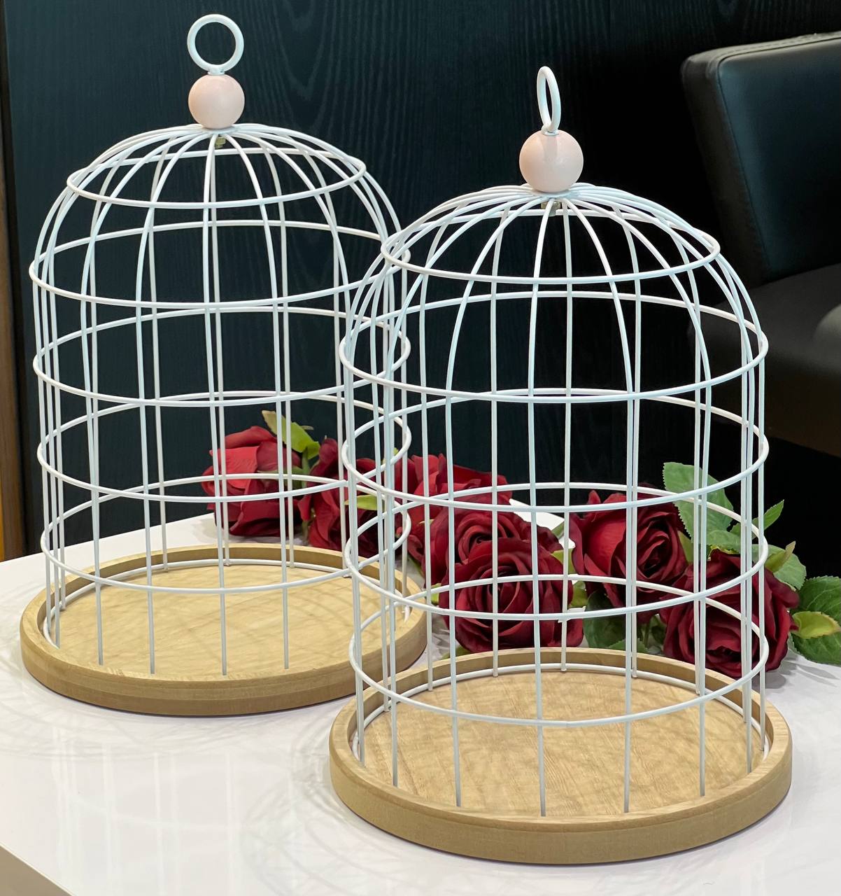 XT102 قەفەزی هەڵواسینی دیکۆراتی/زەوی