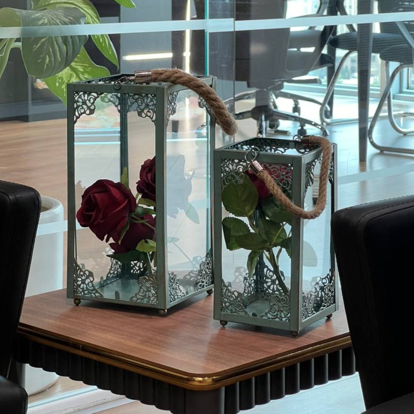 A052 Decorative Hanging/Floor Candle Lantern