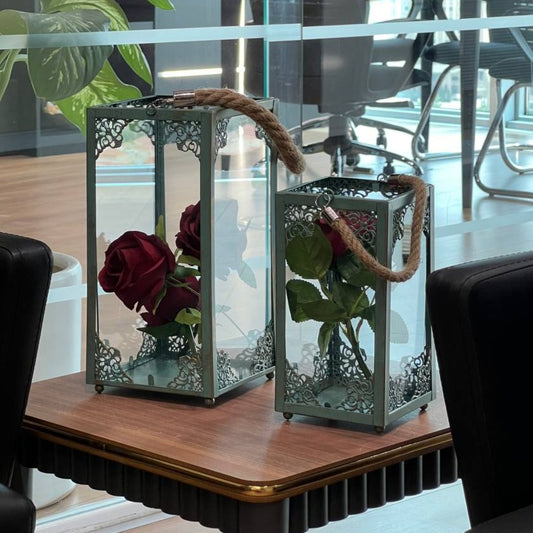 A052 Decorative Hanging/Floor Candle Lantern