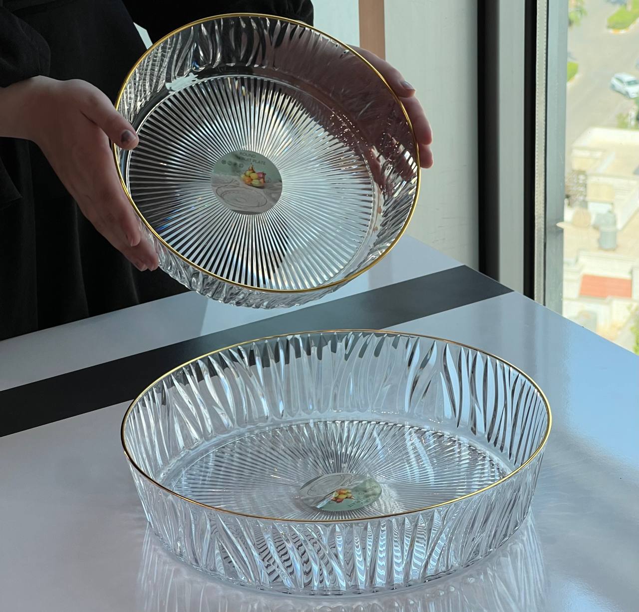 A161 - A162 Round Multi-Purpose Serving Tray