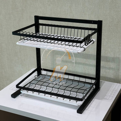 2 Tier Kitchen Dish Drying Rack