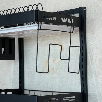 2 Tier Kitchen Wall Mounted Dish Drying Rack