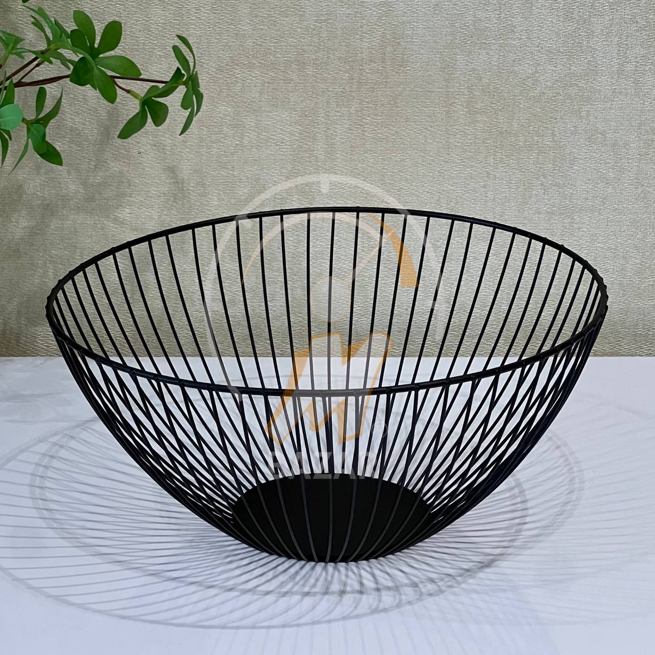 D053 Metal Serving Mesh Basket Bowl