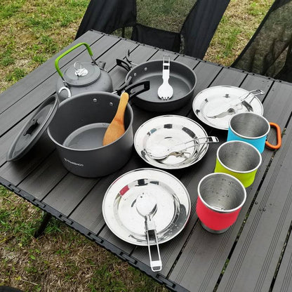 20Pcs Hanging Pot Camping Cookware