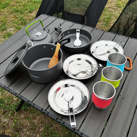 20Pcs Hanging Pot Camping Cookware