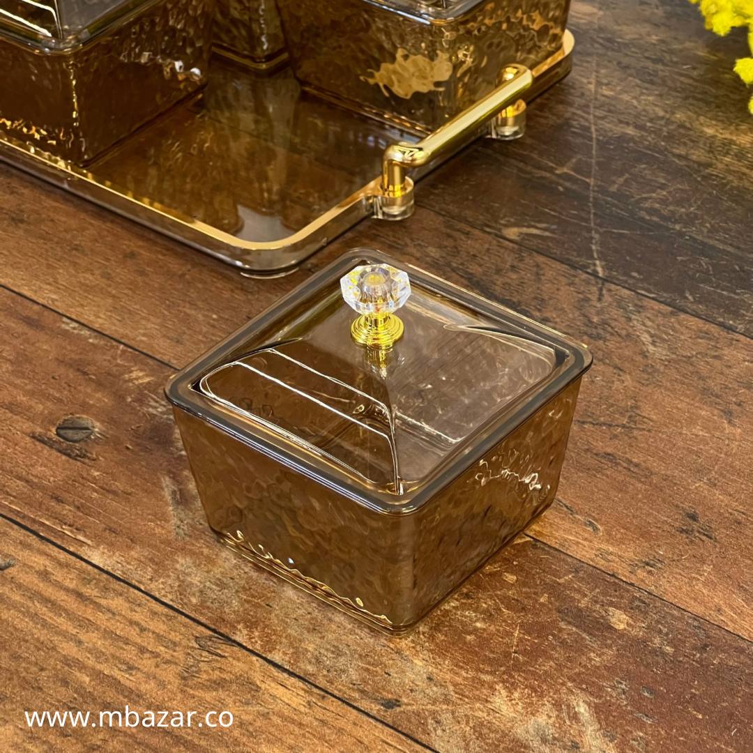 Luxury Snack/Seasoning 6 Bowls Organizer