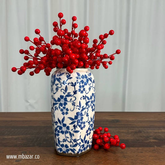 Red Cherry - False Flower