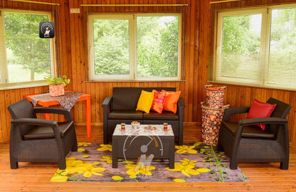 طقم كراسي الحديقة