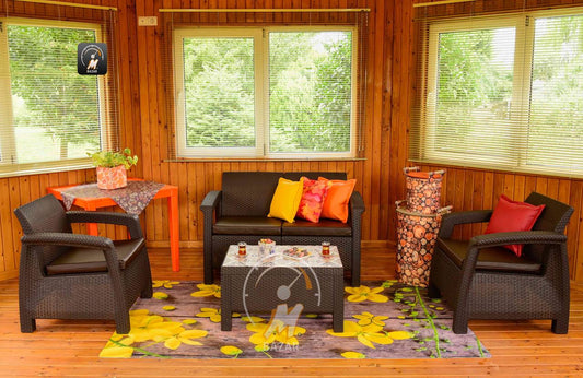 Modern Garden Seating Set