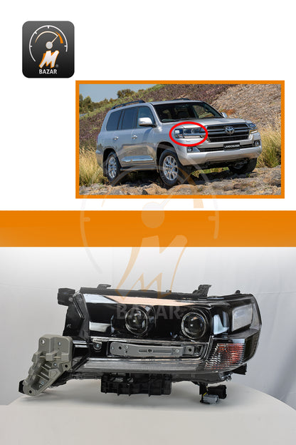 Toyota Land Cruiser 2016 Headlights