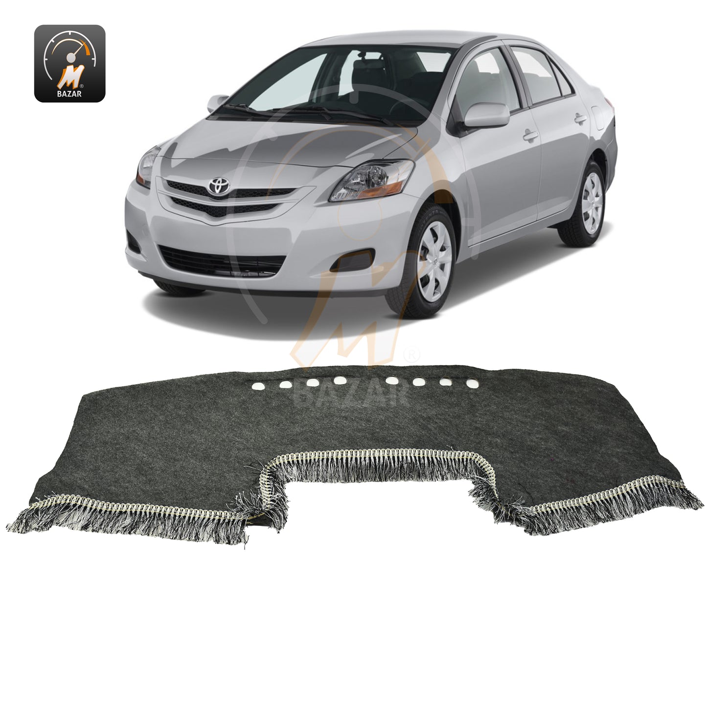 Toyota Yaris 2008 Dashboard Cover