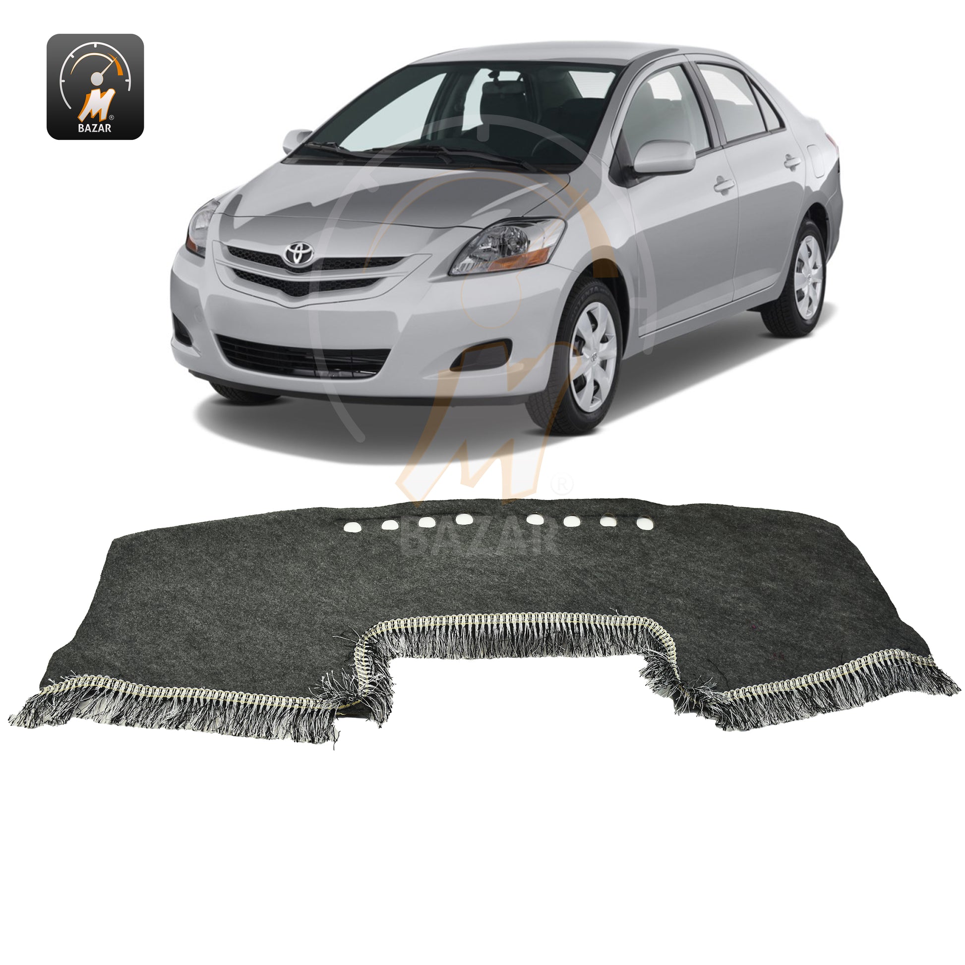 Toyota Yaris 2008 Dashboard Cover