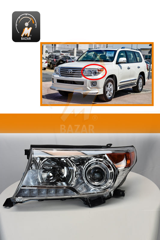 Toyota Land Cruiser 2012 Headlights