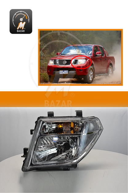 Nissan Navara 2012 Headlights