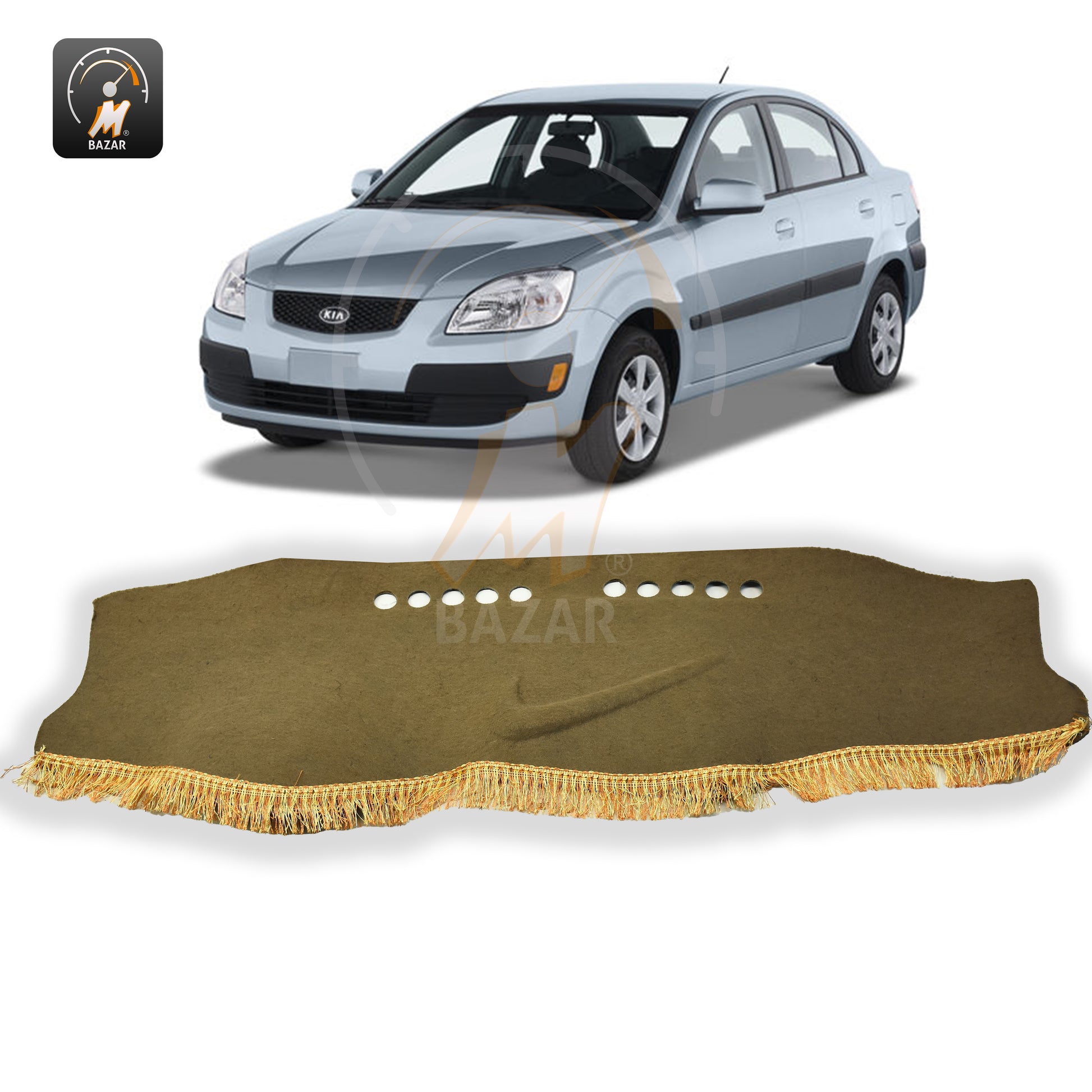 Kia Rio 2008 Dashboard Cover