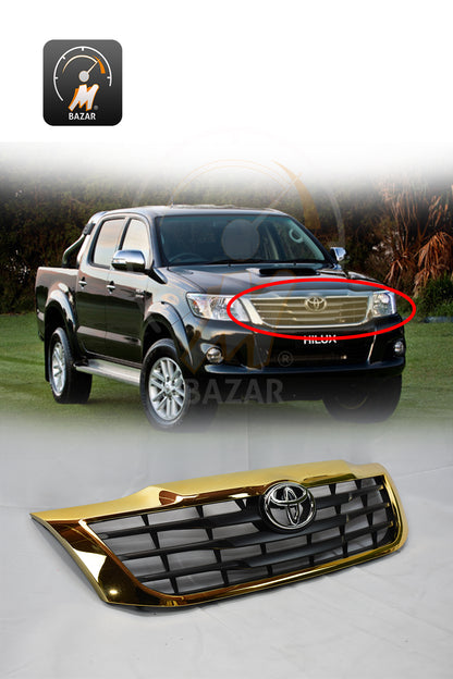 Toyota Hilux 2014 Gold Chrome Grill