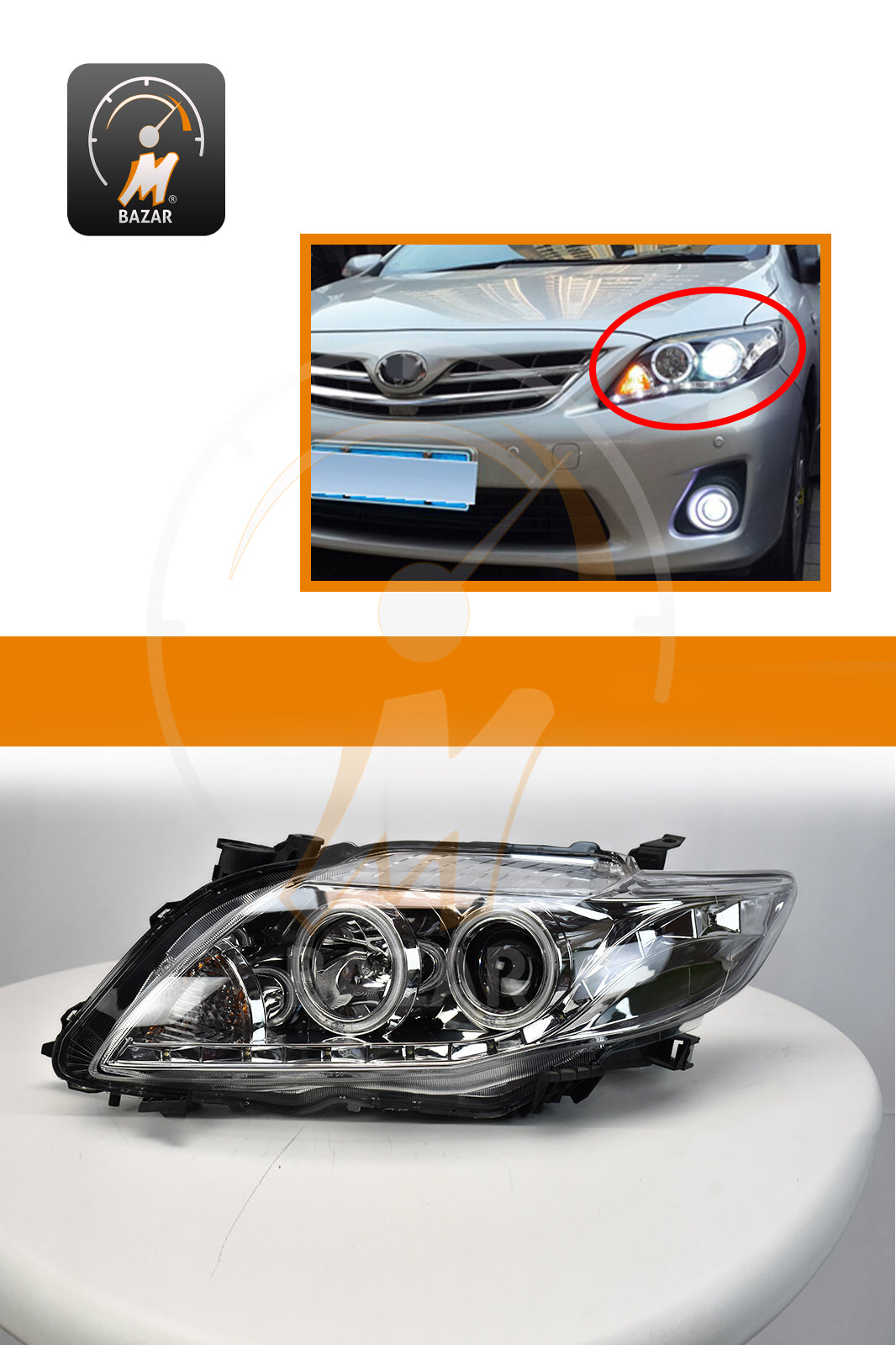 Toyota Corolla 2011 Headlights