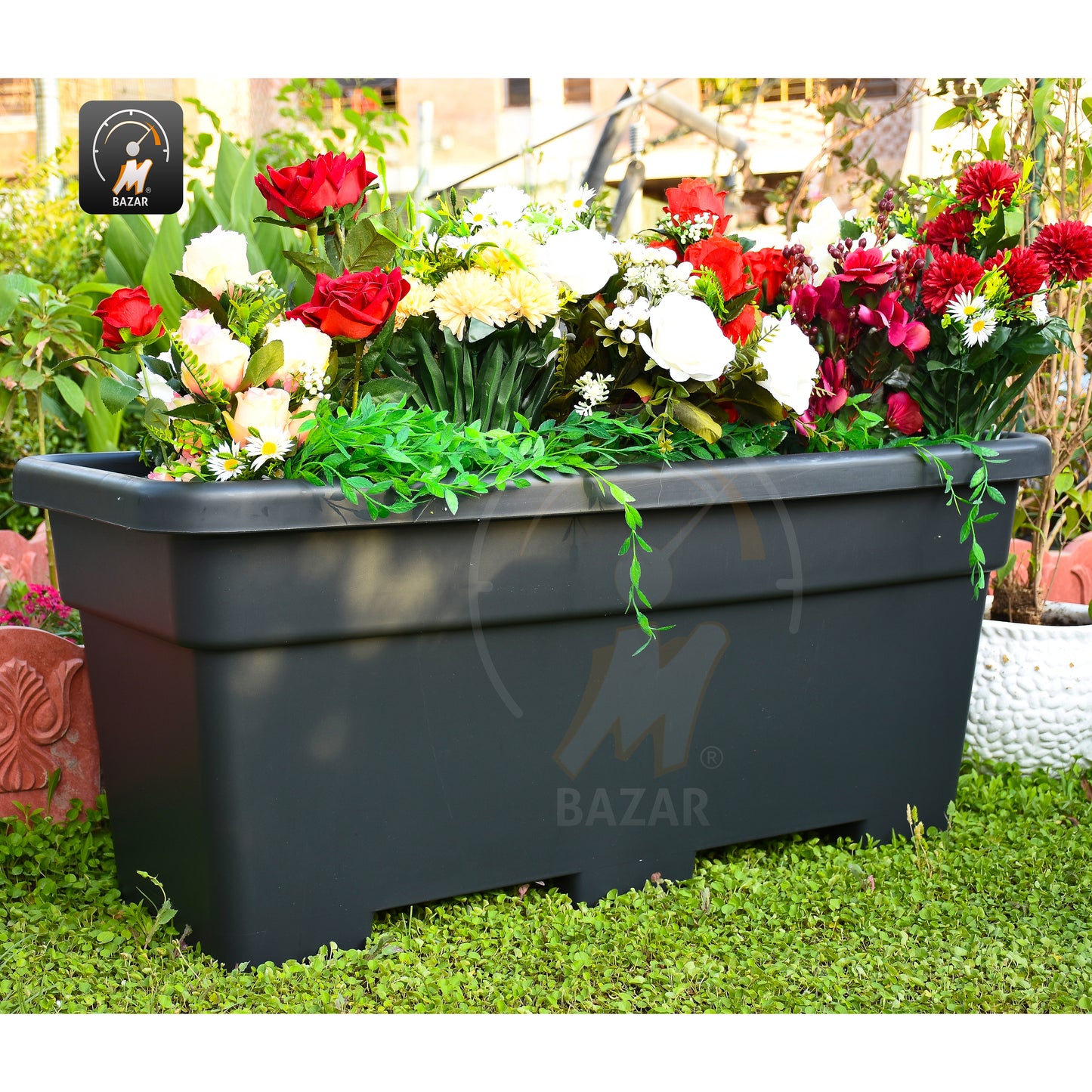 Modern Plastic Planter MAX.100