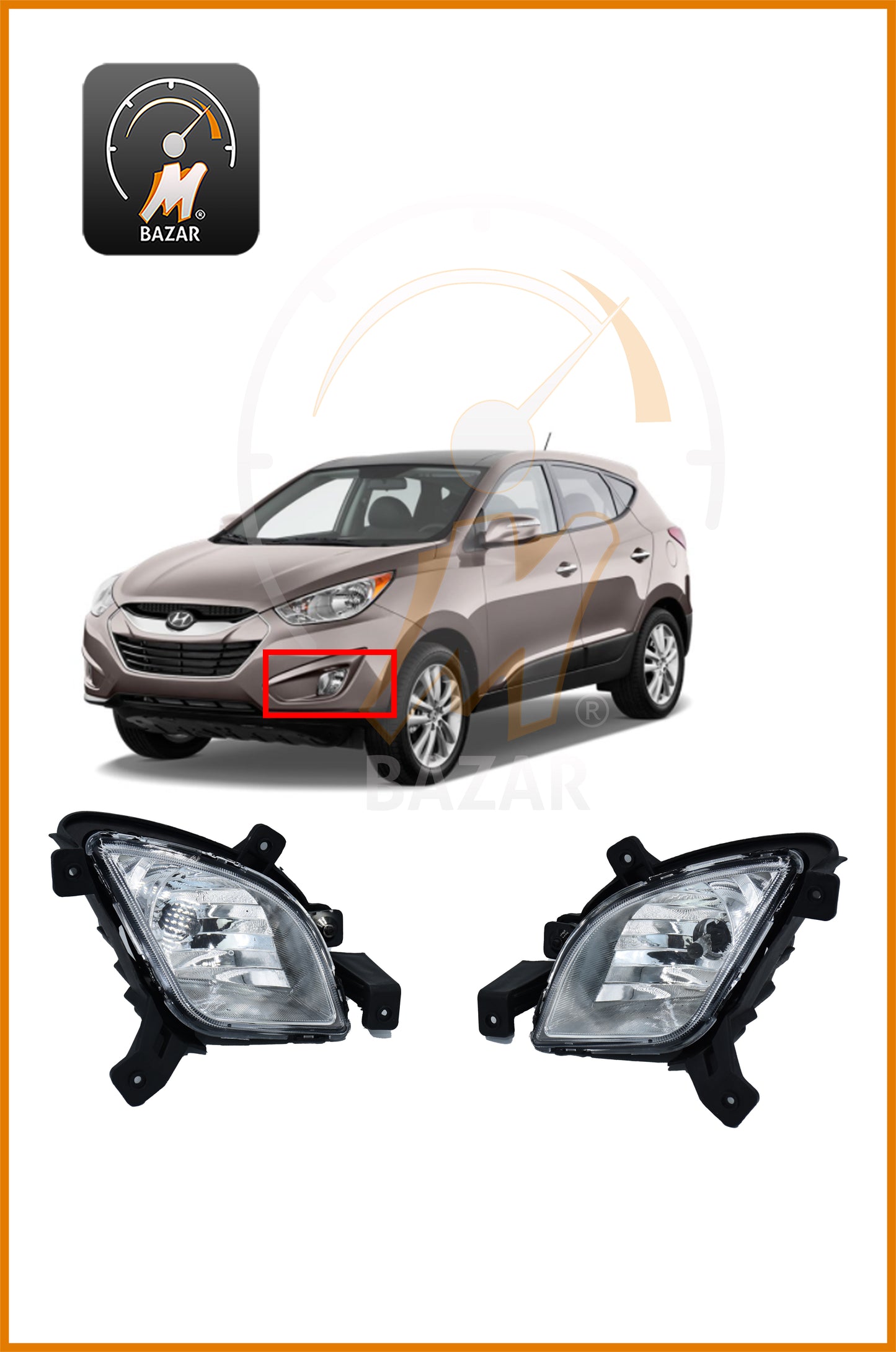 Hyundai Tucson 2011 Fog Lamp