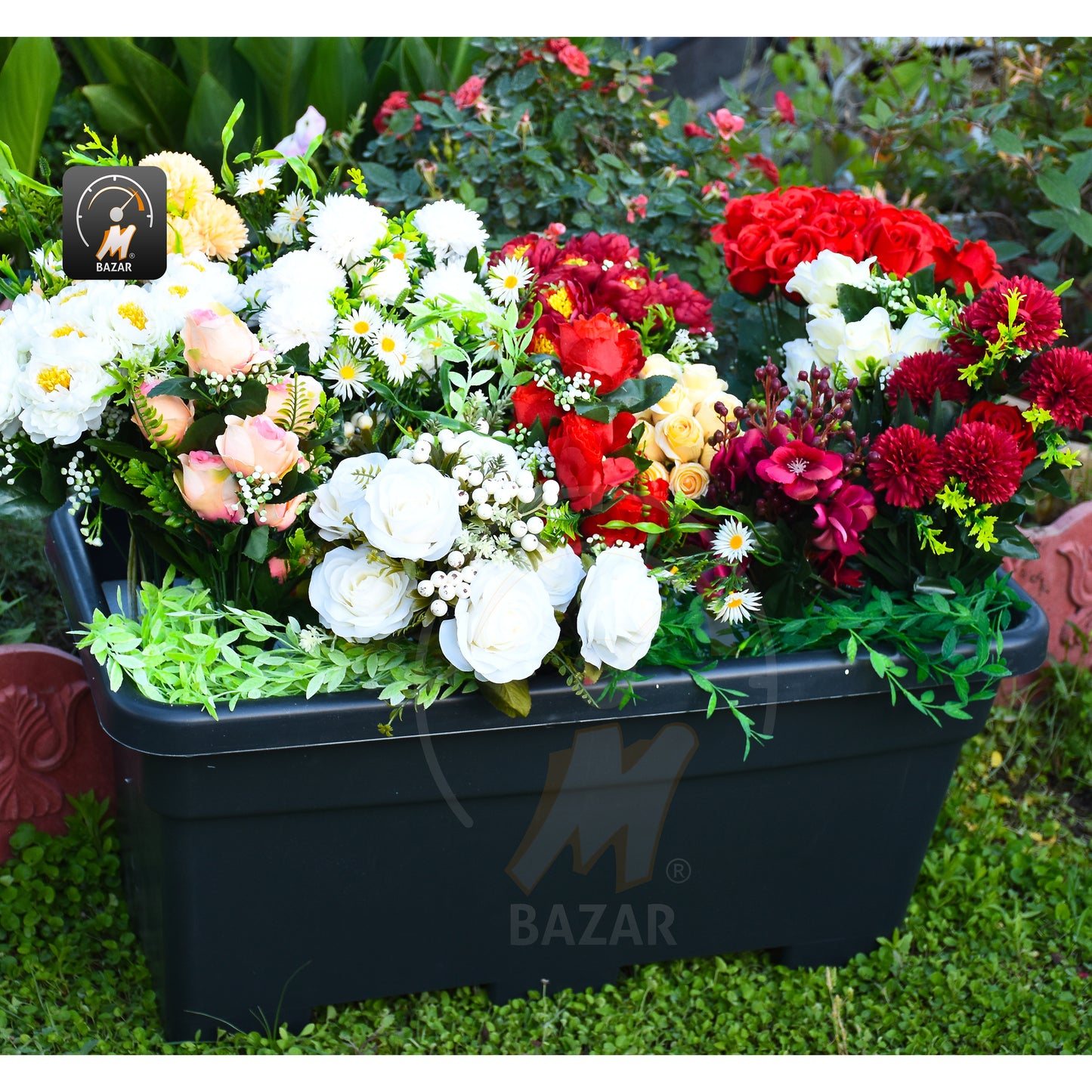 Modern Plastic Planter MAX.080