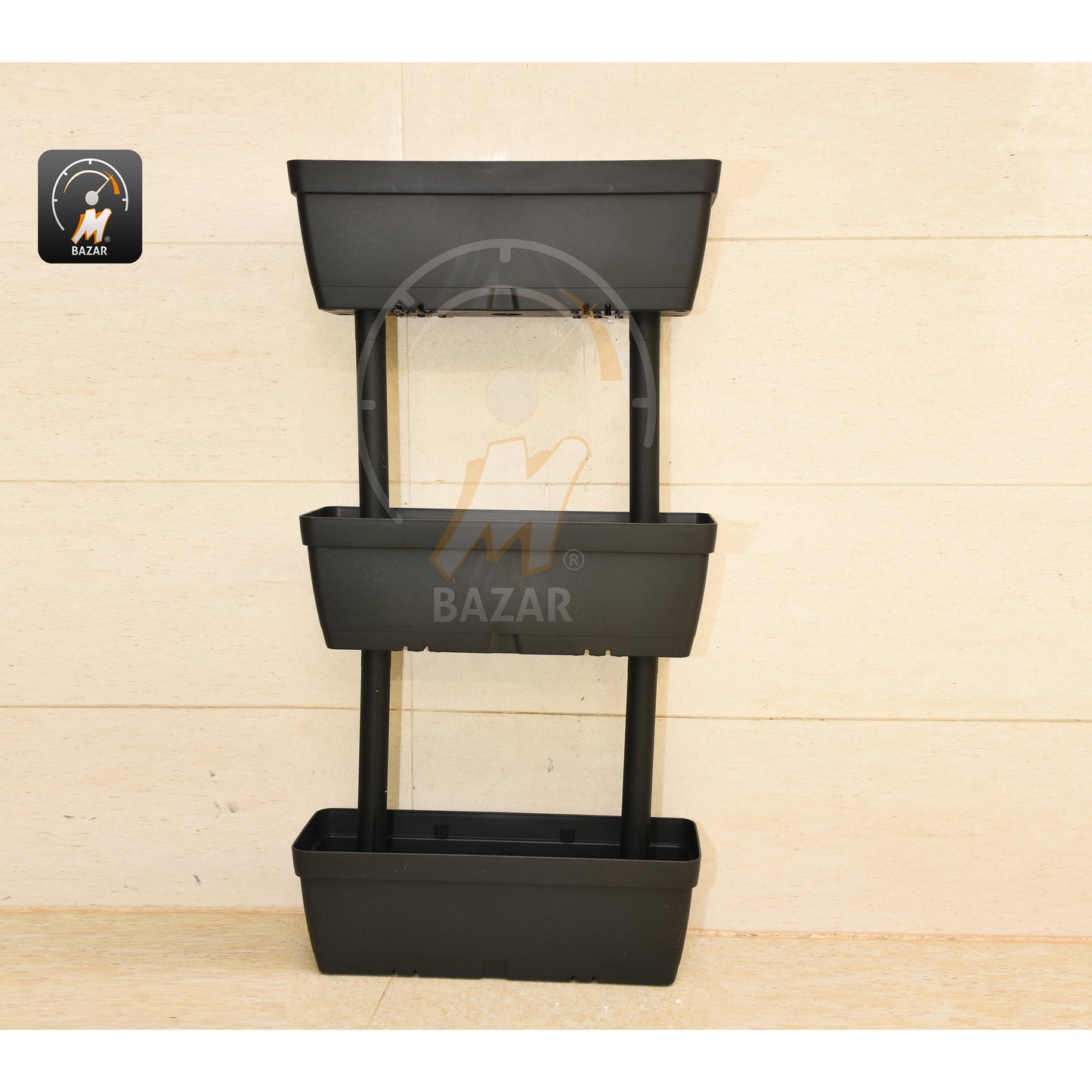 3-Tiered Plastic Pot