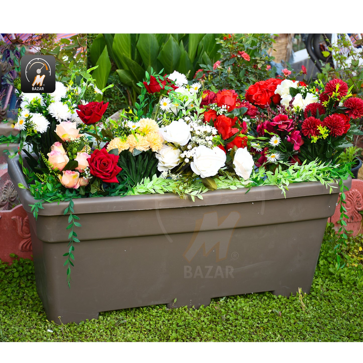 Modern Plastic Planter MAX.100