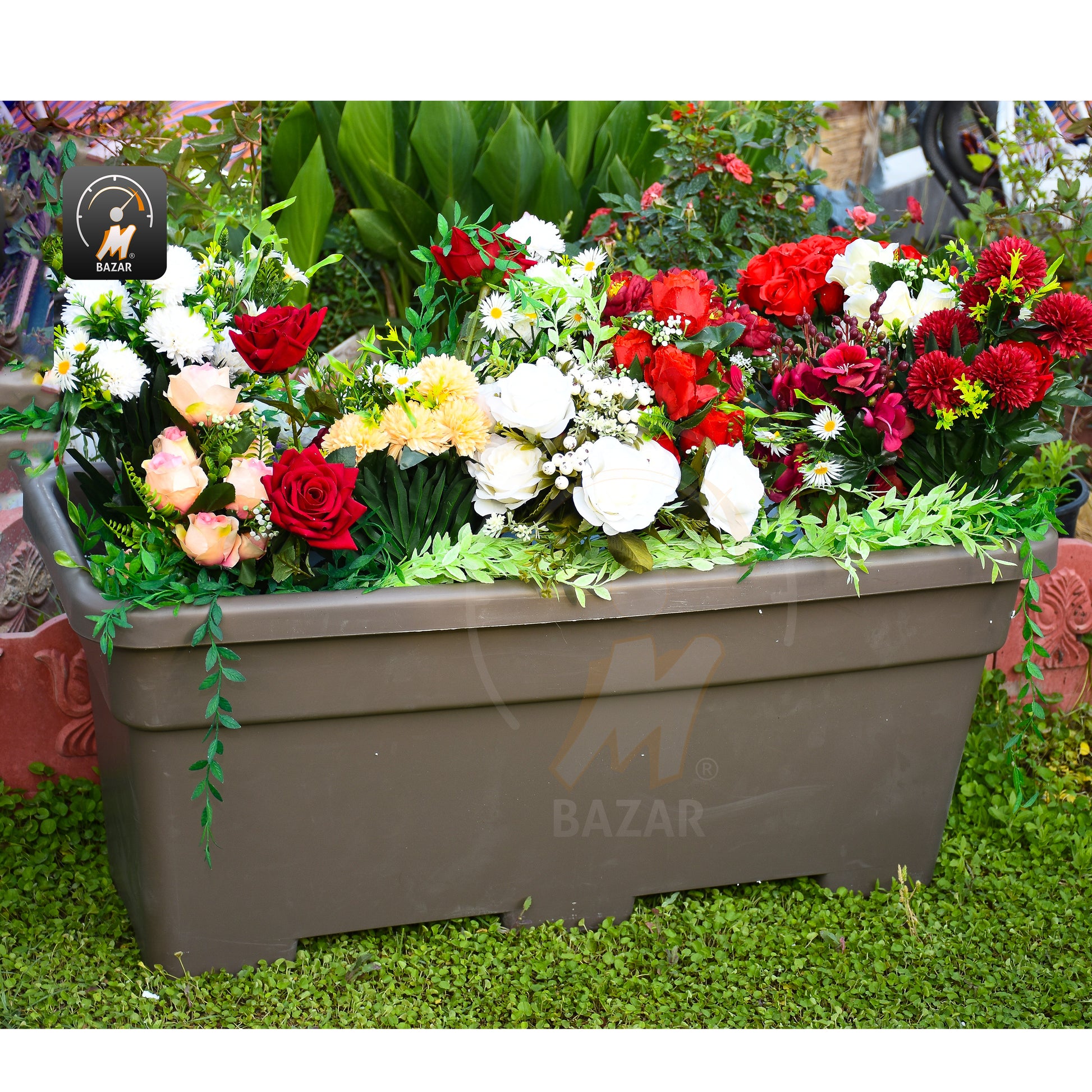 Modern Plastic Planter MAX.100