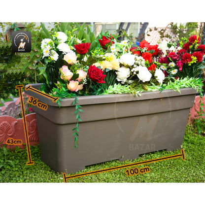 Modern Plastic Planter MAX.100
