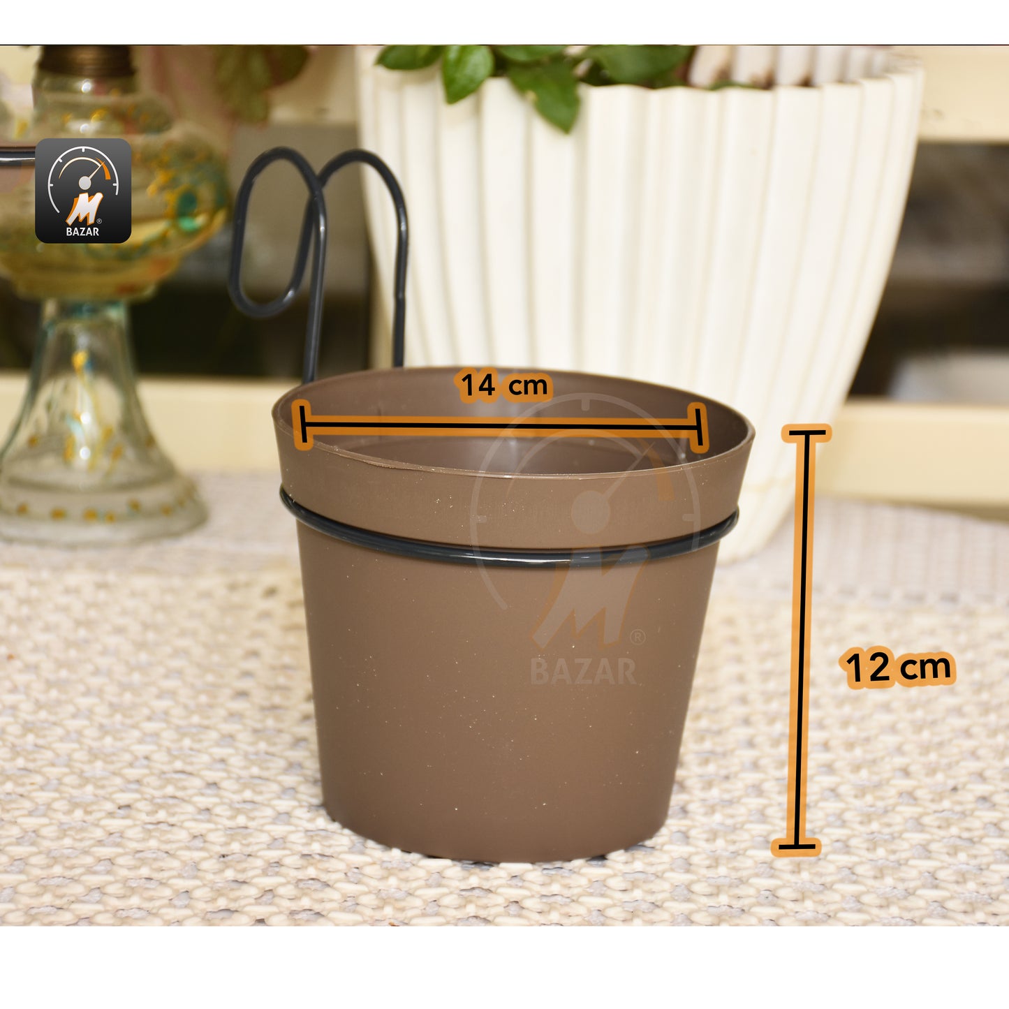 Round Garden Pot 14cm