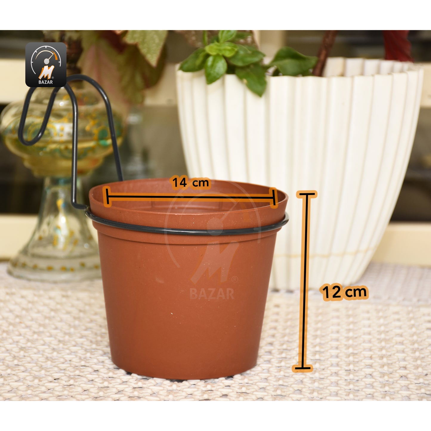 Round Garden Pot 14cm