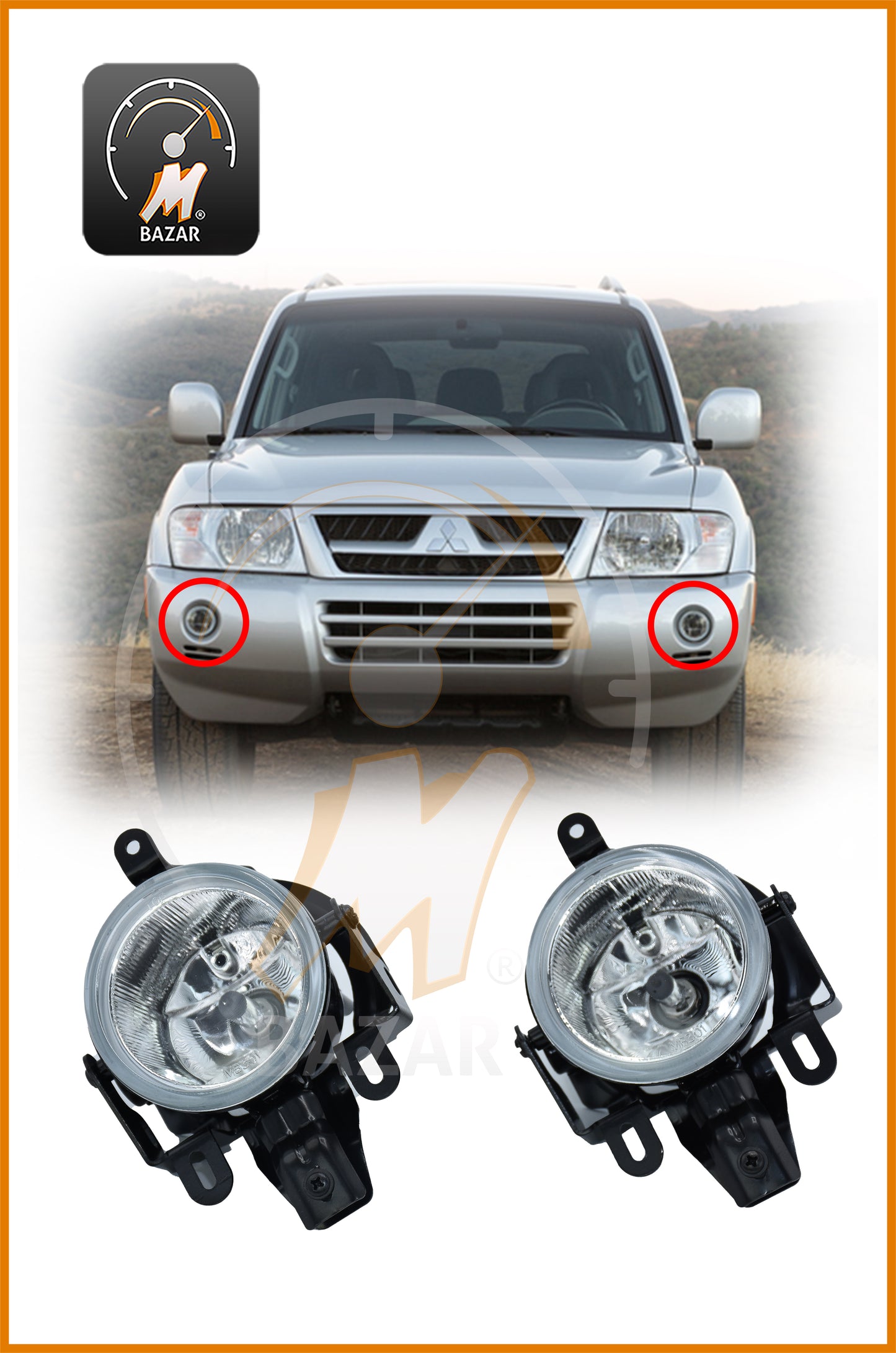 Mitsubishi Pajero 2004 Fog lamp
