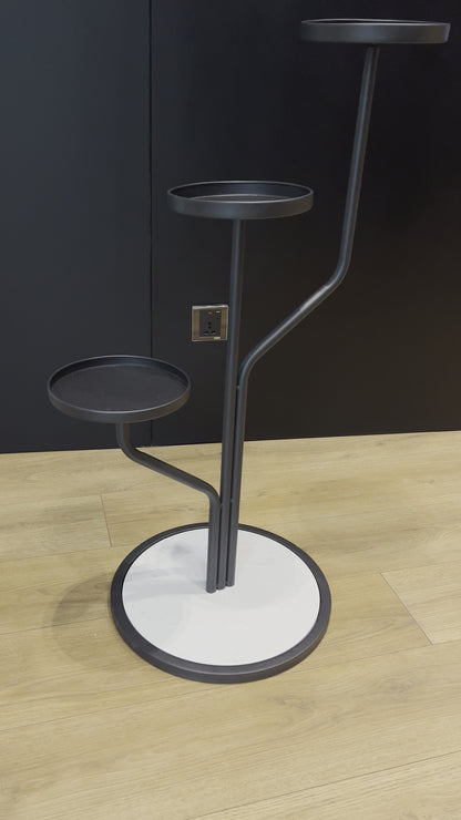 3-Tiered Metal Planter Stand