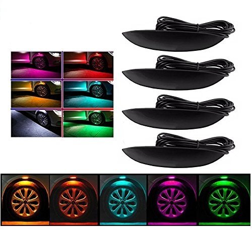 Car Wheel Eyebrow Lights