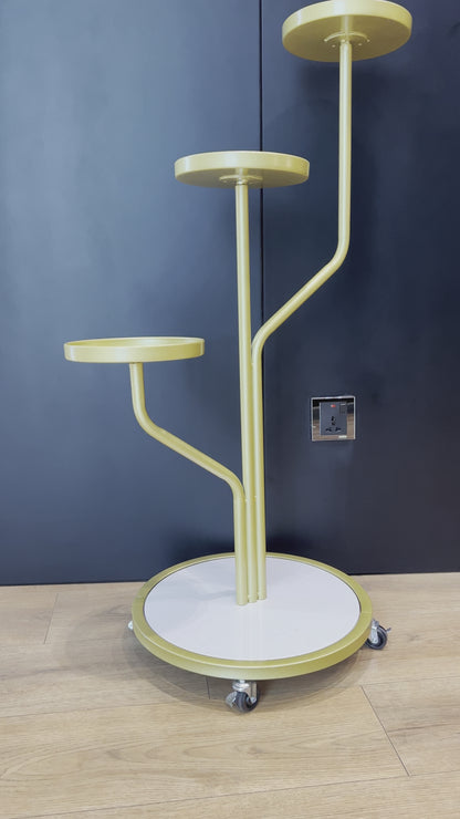 3-Tiered Metal Planter Stand