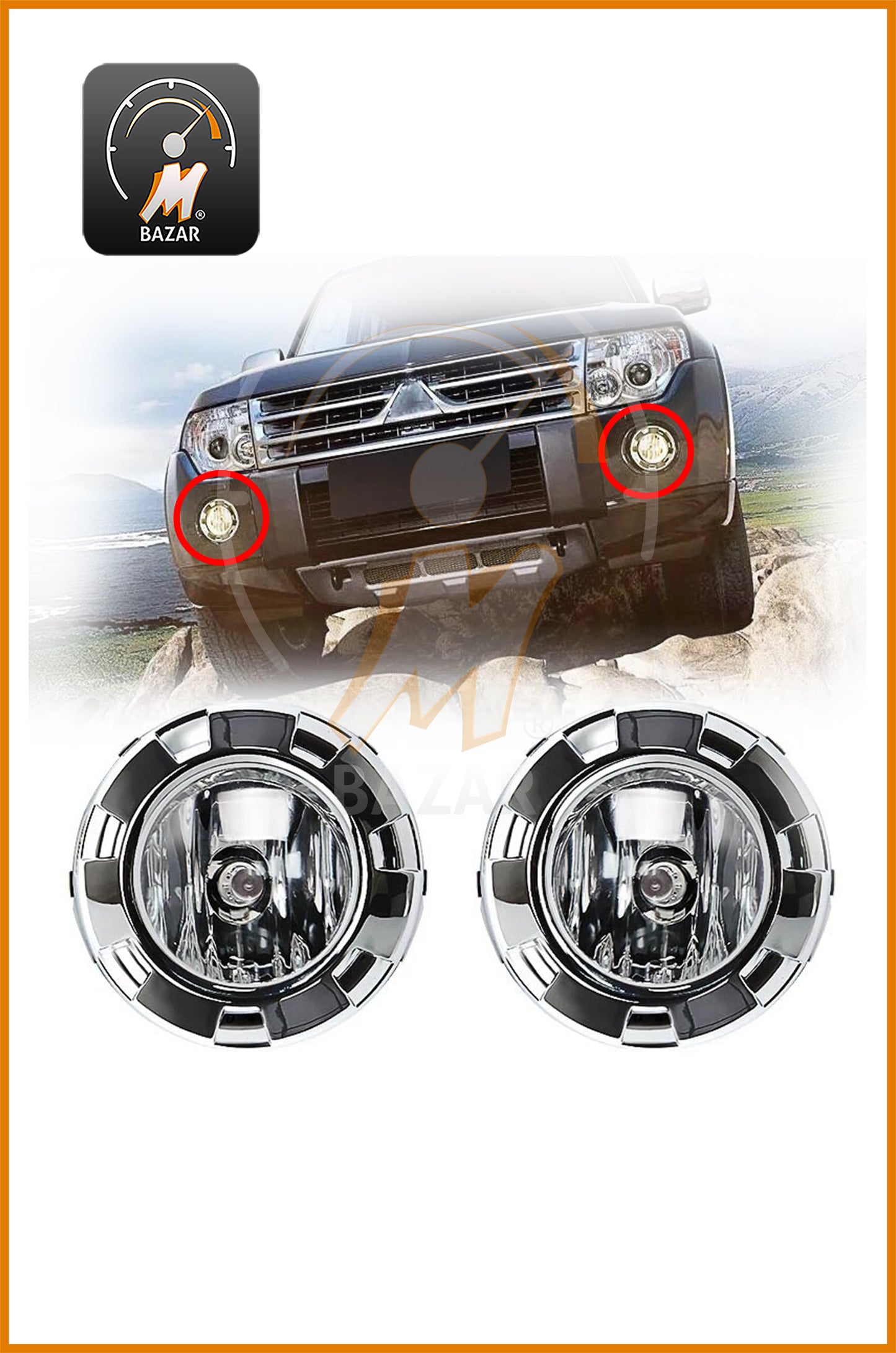 Mitsubishi Pajero 2007 Fog lamp