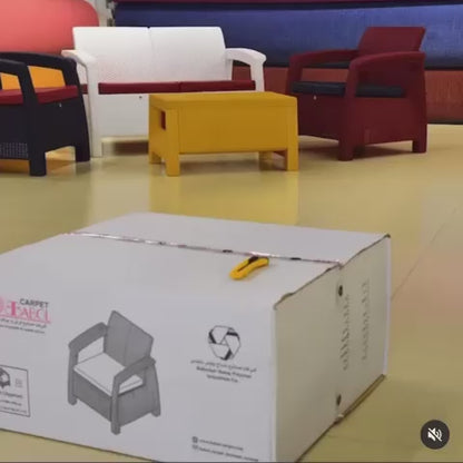 مجموعة جلوس الحديقة الحديثة