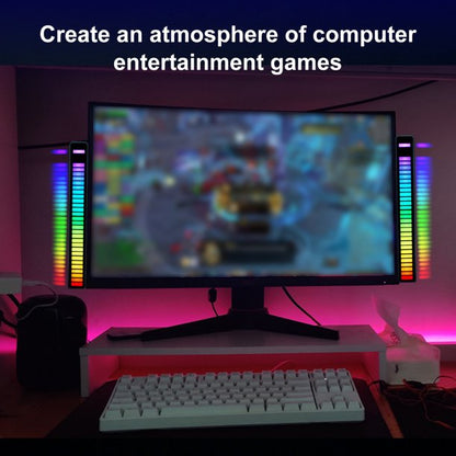 RGB Sound Control Rhythm Light