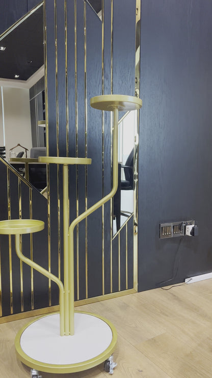 3-Tiered Metal Planter Stand