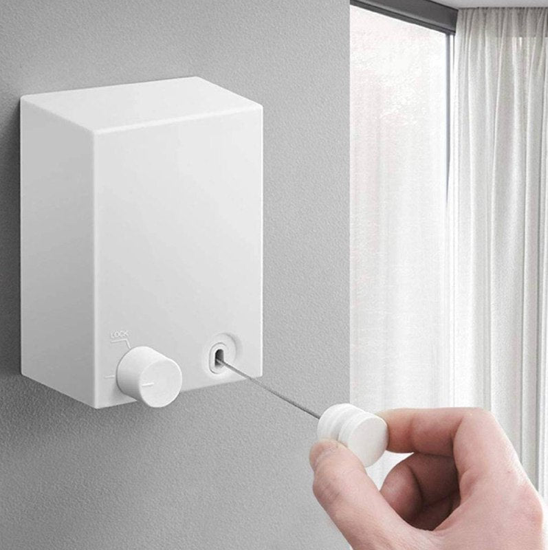 Indoor/Outdoor Retractable Clothesline