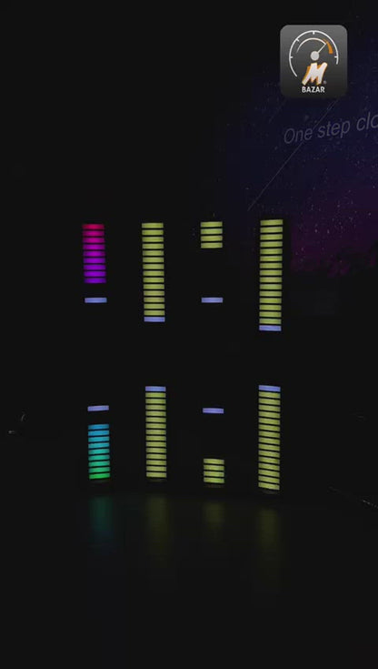 RGB Sound Control Rhythm Light