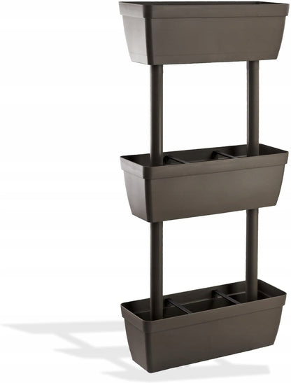 3-Tiered Plastic Pot