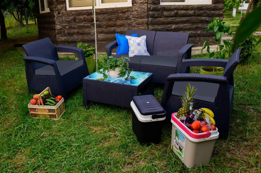 Modern Garden Seating Set