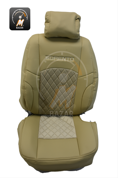Kia Sorento 2012 fabric and leather Seat Cover
