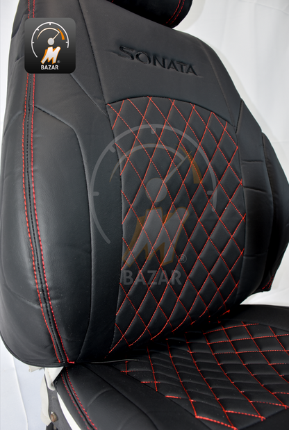 Hyundai Sonata 2015 leather seat covers
